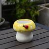 Exquisite Mushroom Vase Modern Hydroponic Flower Holder Cute Hydroponic Plant Utensils  Office