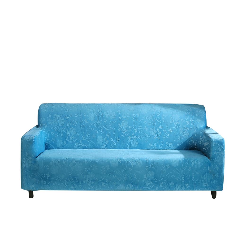 New Thickened Crystal Velvet Light Luxury Jacquard Sofa Cover All Inclusive Elastic Multifunctional Sofa Cover Cloth Anti Cat Scratch