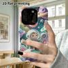 Phone Case: 2D Flat, Suitable for iPhone 18, 17, 16, 15, 14, 13, 12 Pro Protective Case, Space Little Astronaut, Perfect Christmas and Halloween Holid