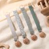 4Pcs Pacifier Clip Chain for Baby Infants Soothing Toy Lanyard Strap Dummy Holder Rope Prevent Loss and Contamination