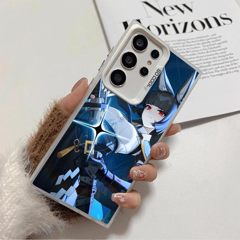 Zenless Zone Zero Hoshimi Miyabi Soft Phone Case for Samsung Galaxy S24 S25 FE S26 Edge S23 Ultra S22 Plus S21 + Shockproof Cove