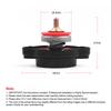1.8 Bar High Pressure Radiator Cap 25.6psi with Temperature Gauge for Honda Ranger Husqvarna Motorcycle Dirt Bike ATV Models