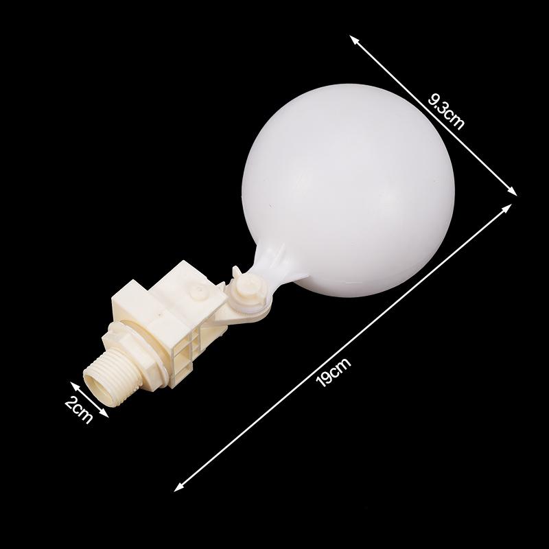 DN15 Automatic Water Float Ball Valve Adjustable Plastic Float Ball Valve Floating Fill Tank Water Level Control