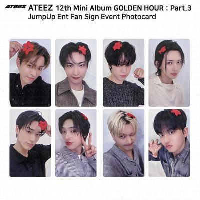 Le 12ème Mini Golden Hour Partie 3 JumpUp Ent Carte photo dédicacée KPOP K-POP