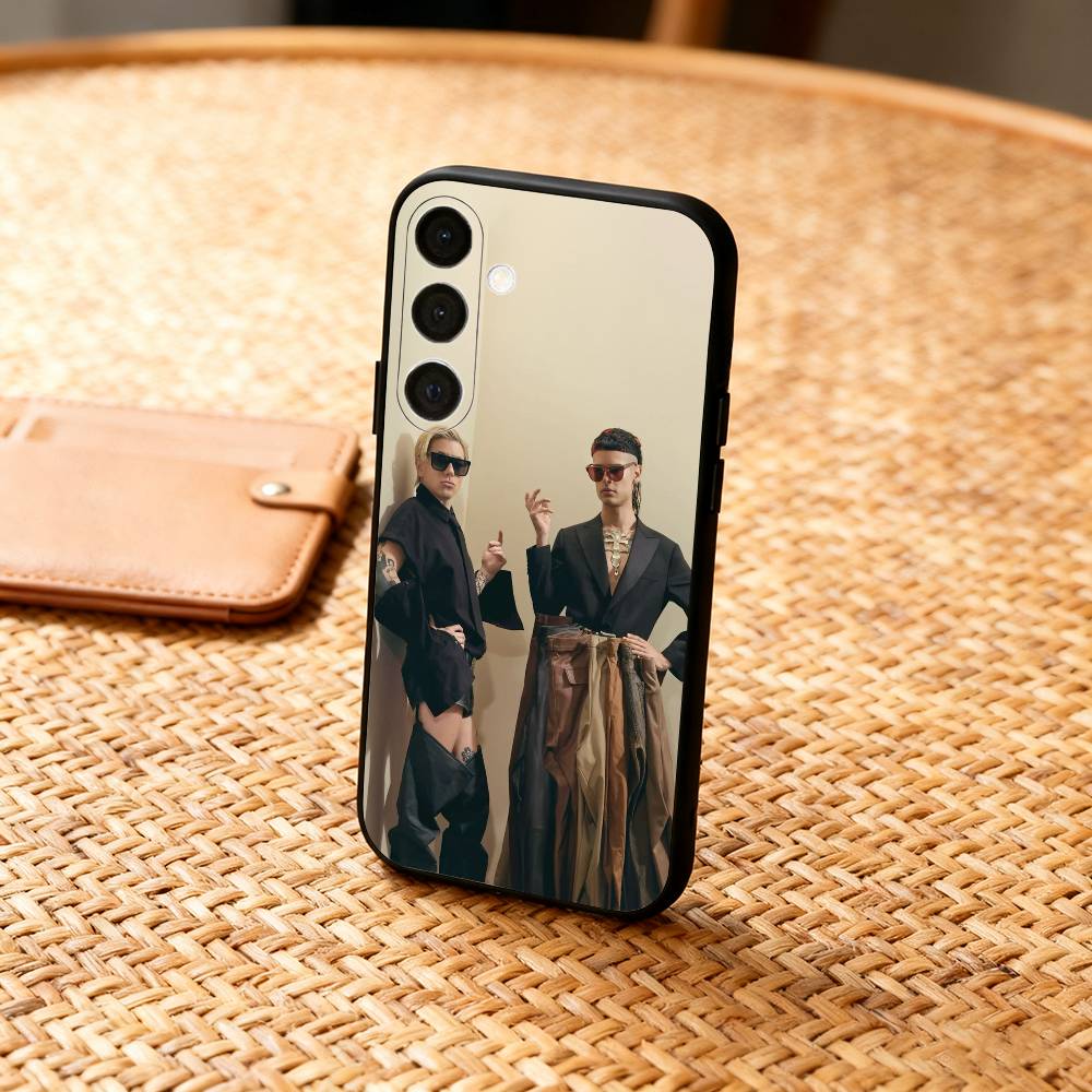 1PC P-Paco A-Amoroso C-Ca7riel Phone Case For Samsung A73,72,71,53,52,51,22,91,80, Soft Black Cover