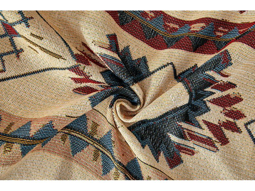 Bohemian Style Non-Slip Sofa Cushion Cover - Full One-Piece for Three-Seater