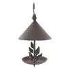 Rainproof Bird Food Dispenser Windproof Bird Feeding Dish Garden Decor Bird Water Bowl  Yard