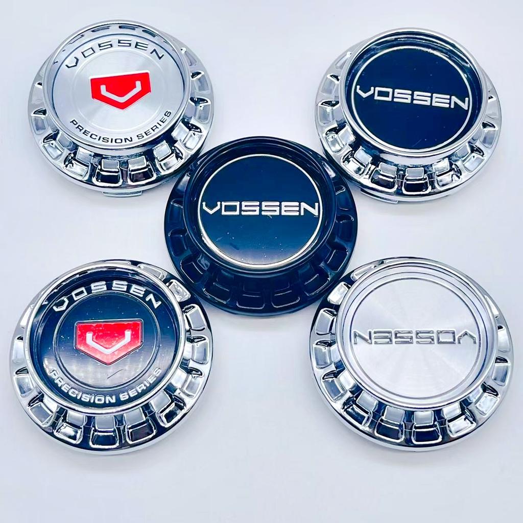 4pcs/Set 67mm Car Wheel Center Cap Hub Rim Cap For 45mm VOSSEN Styling Emblem Badge Sticker Styling Accessories