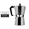 1pcs Aluminum Coffee Maker Stovetop Cafeteira Espresso Percolator Mocha Coffee Pot 50/100/150/300/450/600ml