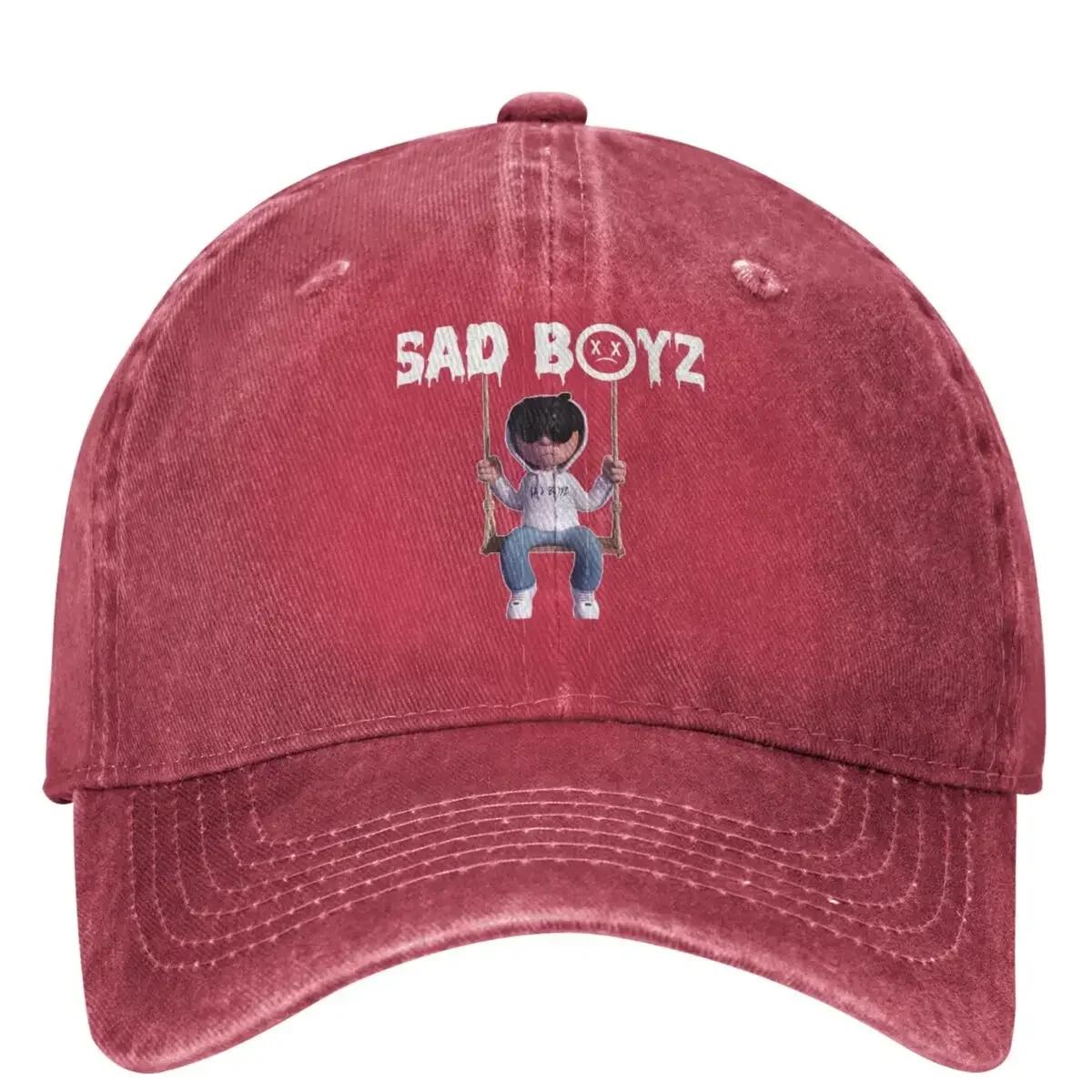 

Junior H Sad Boys Fancy Music Gift Baseball Cap Fitted Retro Women Unisex Trucker Hat Sun Visors Kpop Rock Baseball Caps Gift Idea One Size