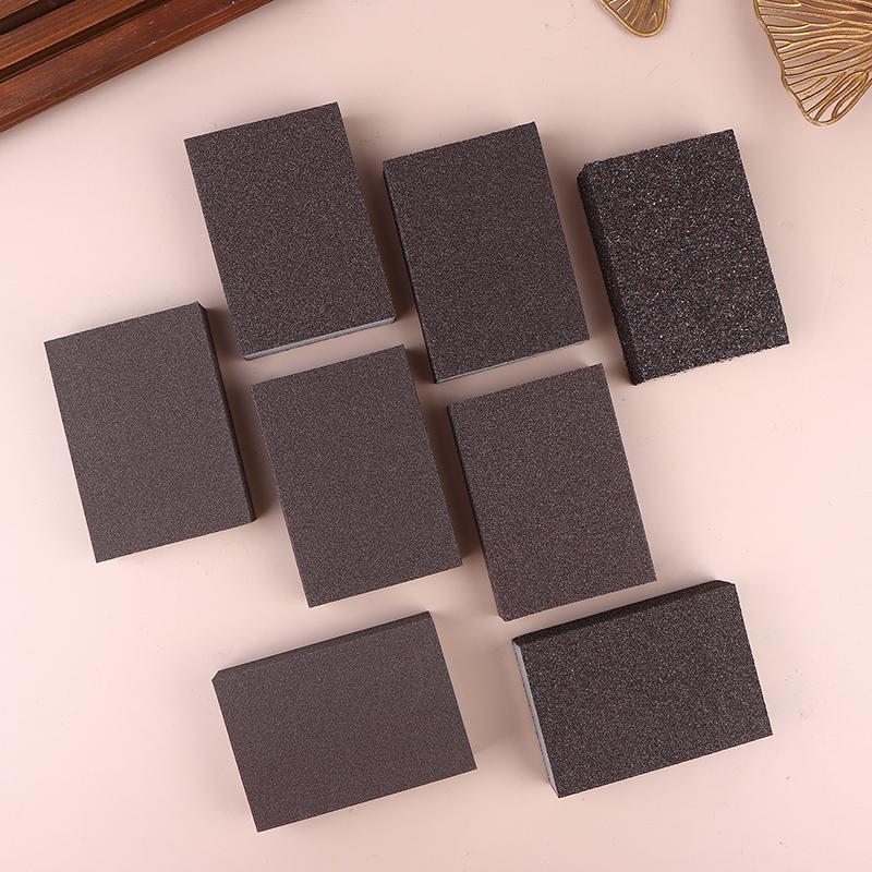 3Pcs Polishing Grinding Sponge Pads Manual Sanding Sponge Blocks Reusable Washable For Metal Wood Drywall Glass Polishing