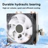 CPU Cooler   Down-Shot 4 Brass Heatpipe General Computer Fan (3pin without light)(Green )