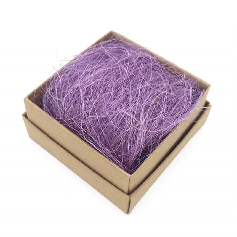 Raffia Fine Hemp Silk Colored Filler for Weddings and Holiday Scenes