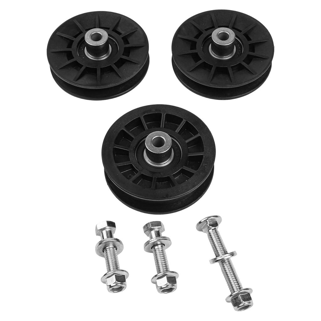 Idler Kit for Riding Mowers Includes Vgroove and Flat Idlers Compatible with PB20H46LT PB22H42YT and Other Models