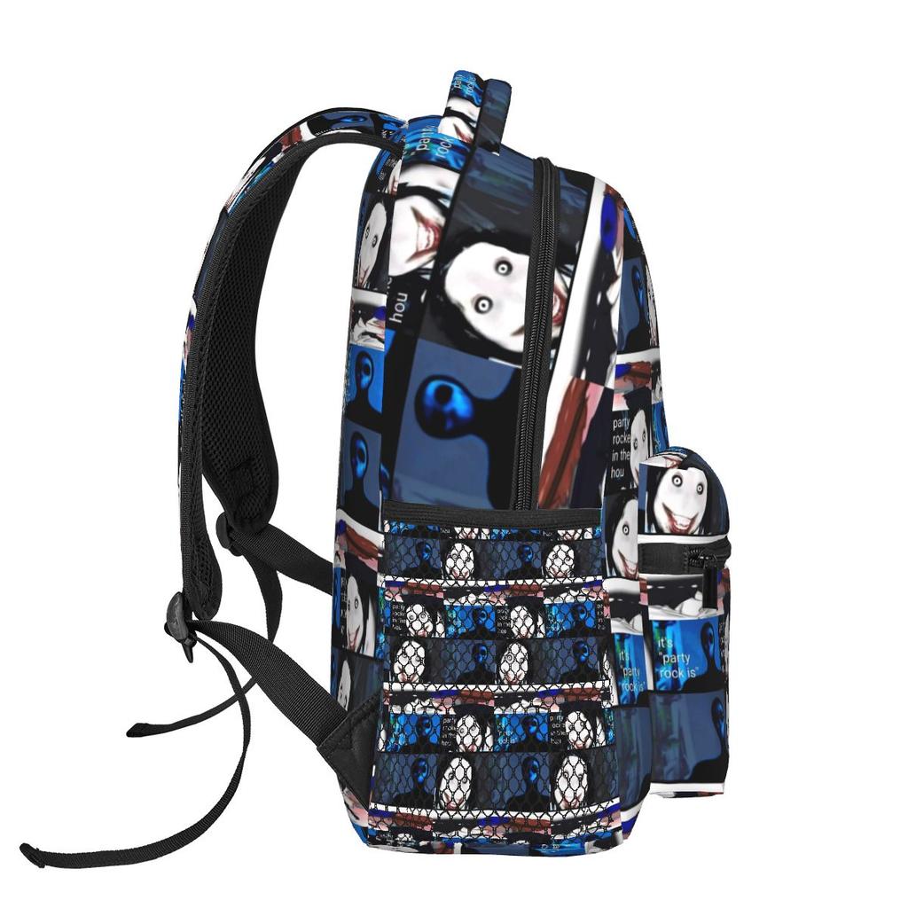 Jiu Jitsu BJJ Master Knapsacks Boys Girls Backpack Students Learner Bags Comic Outing Rucksack Sling Tote Roomy