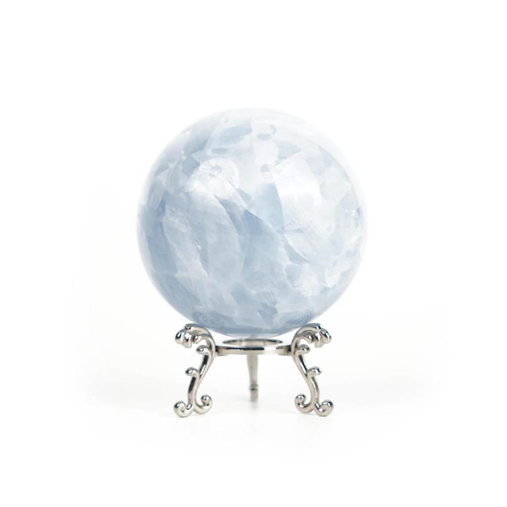 Cross-border Natural Crystal Ball with Multi-Gem Raw Stone Polished for Home Office Feng Shui Decor.