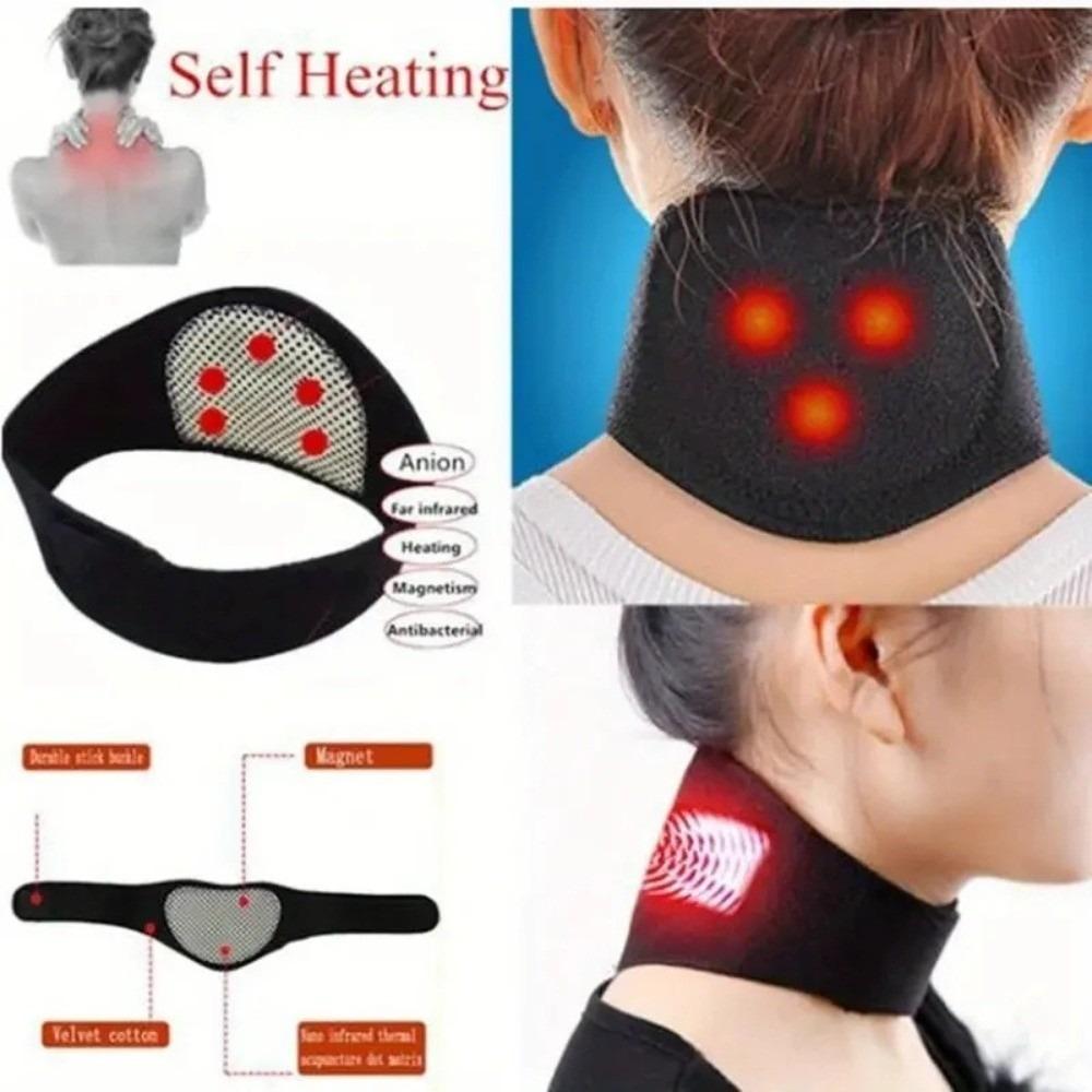 Portable Self-Heating Neck Brace Spontaneous Heat Heat Therapy Brace  Home Therapy Tingling Relief