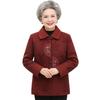 Spring & Autumn Embroidered Jacket: Grandma & Mom's Loose Cardigan for Middle-Aged Women