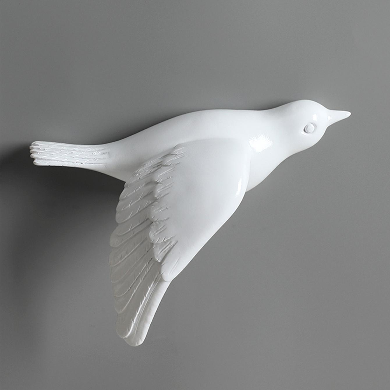 

Смола Птицы 3d Креативные Наклейки на Стену для Гостиной Животное Милые Птицы Фигурка Украшение Стен Муралы Декор Фона Стены ТВ