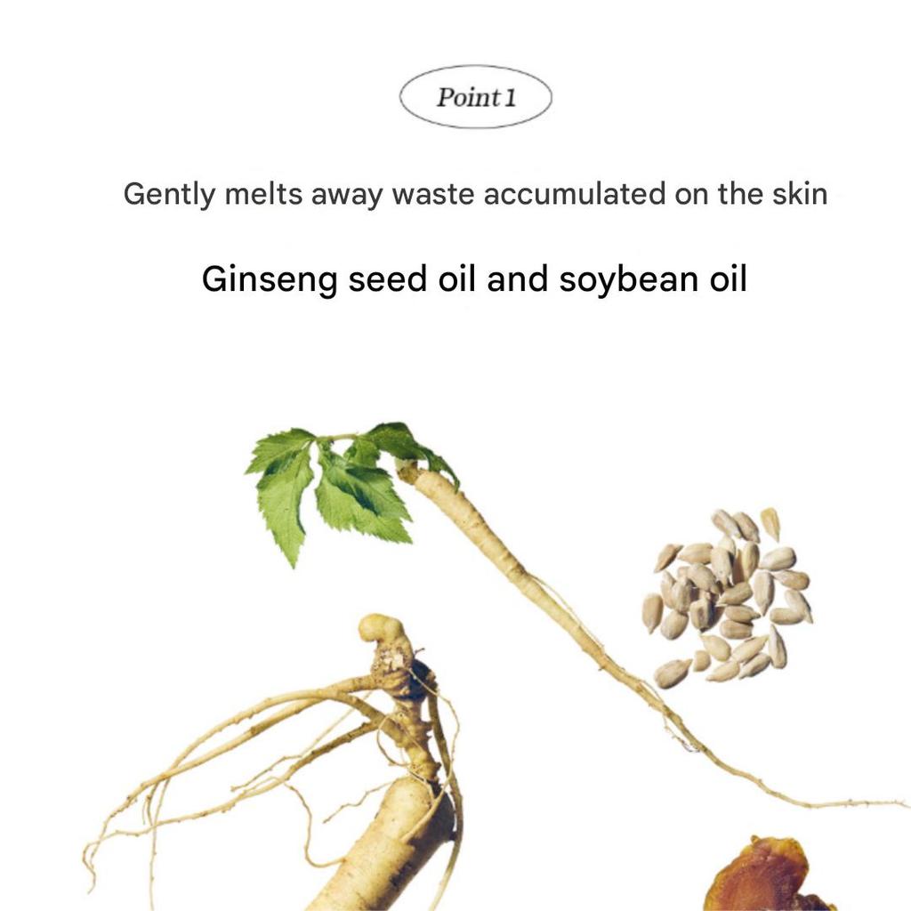 [Beauty of Joseon] Ginseng Cleansing Oil 210ml – Deep Pore Cleansing & Blackhead Care | Korean Skincare