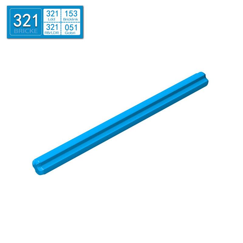 BRICKE 1x7 Cross Axle 55.5, Compatible with Lego 44294, DIY Building Block Parts Individual Piece