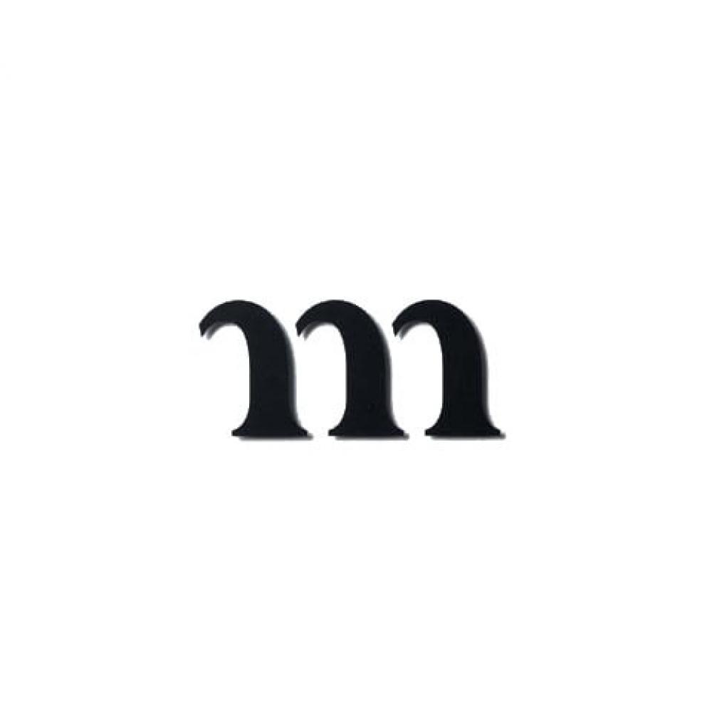 

muraco muraco m НАКЛЕЙКА НОВАЯ A005 ЧЕРНАЯ [Наклейка с логотипом для улицы]
