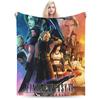 F-Final Fantasys  Warm Soft Blanket  Children Plush Throw Blanket Street Trend Couch Chair Flannel Bedspread Sofa Bed Cover