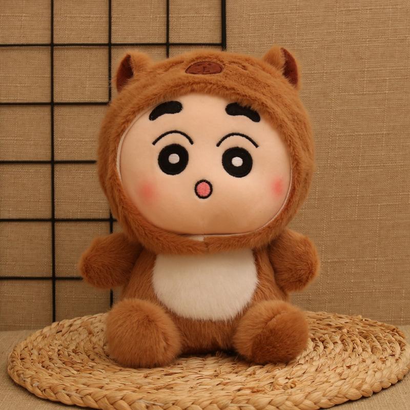 8Inch Anime Crayon Shin Chan Plush Toys Cute Plush Cartoon Stuffed Toys Accompany Dolls Bedroom Decoration Valentine Day Gift