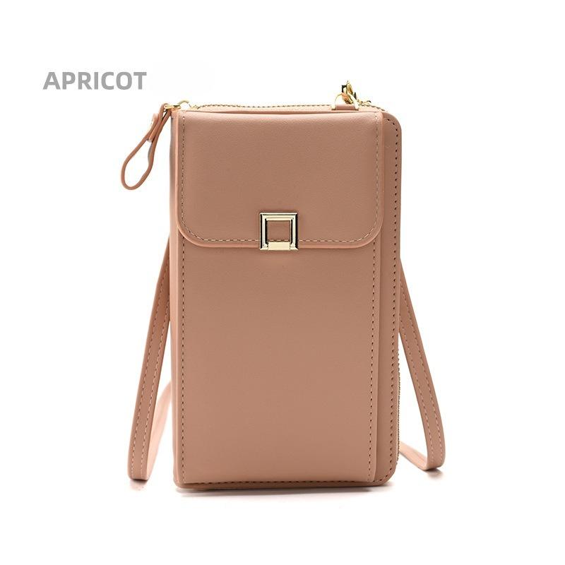 Women Wallet Crossbody Bag | Korean Style Multi-functional Phone Purse | Small Chest Shoulder Bag for Girls | Fashion Wallet for Cards Cash