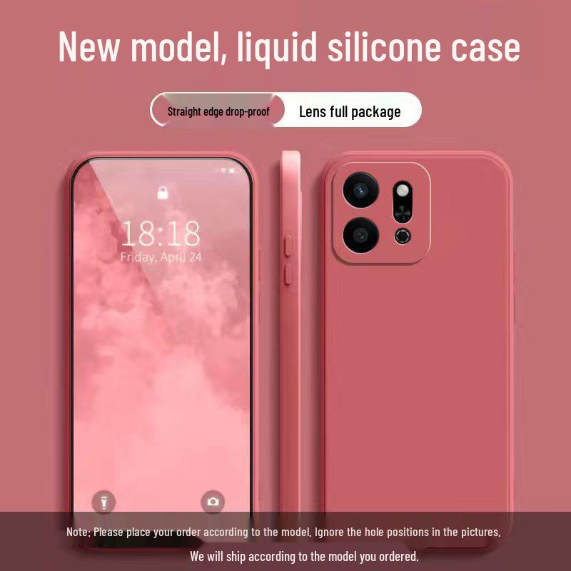 Honor Play9T Liquid Rubik's Cube Anti-Drop Soft Phone Case - Solid Color, Full Coverage