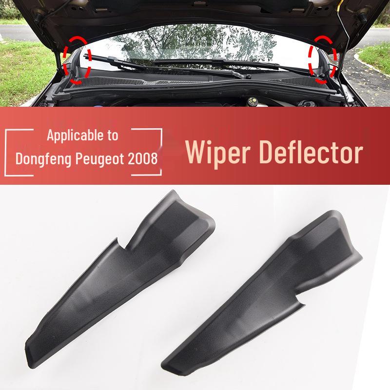 Peugeot 2008 Rain Gutter Seal Strip for Windshield Cowl Wiper Deflectors (Left/Right)