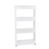 Compact Multi-Layer Mobile Storage Rack: Door Crevice, Dorm, Bedside, Bathroom