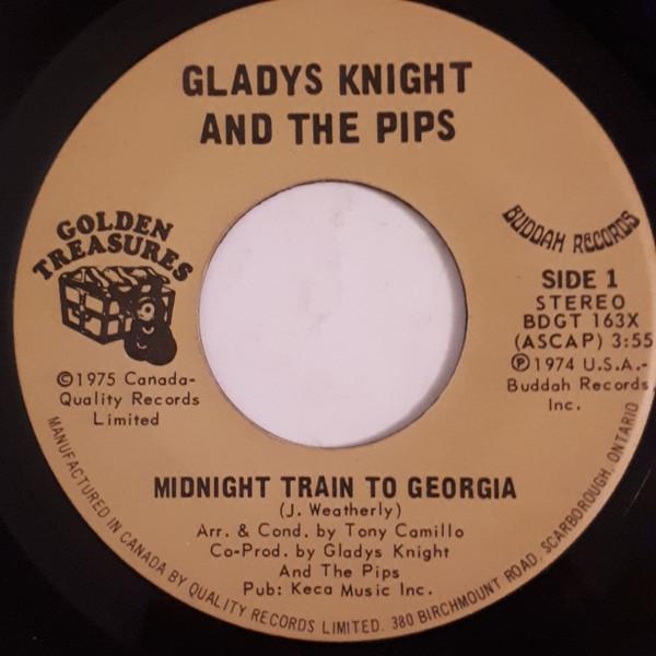 

7inch Record GLADYS KNIGHT & THE PIPS - Midnight Train To Georgia / Window BDGT163X Buddah Records Canada Soul/Funk Used