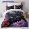 Cartoon Pattern Bedding Quilt Set Quilt Cover Pillowcase Home Decoration Birthday Gift (1 * duvet cover + 2 * pillowcase, without core)
