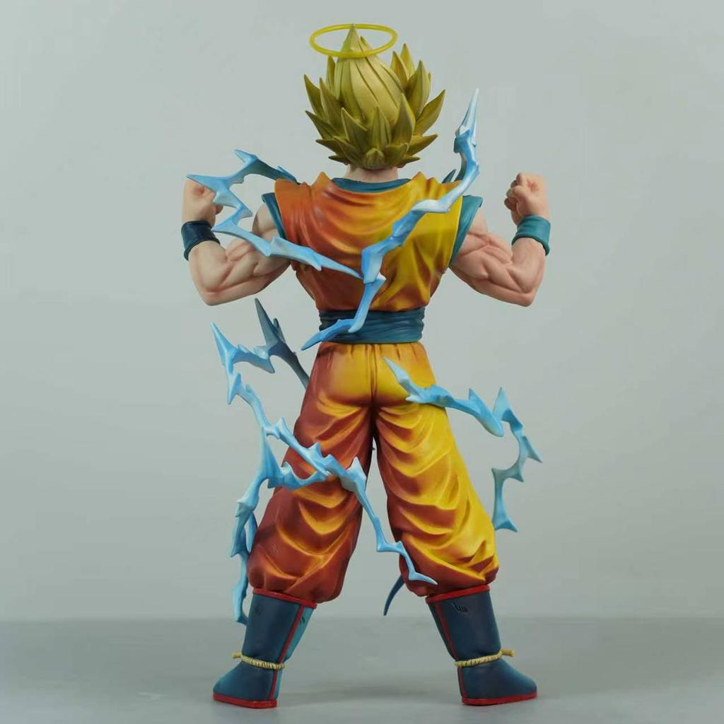30cm/11.81inch Anime Dragon Ball Ssj2 Son Goku Figures Super Saiyan Goku Action Figure Collection Model Toy Gifts