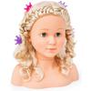 Jouet de coiffure et de maquillage pour enfant - BAYER - Tête à coiffer Super Model 27 cm - Accessoires inclus