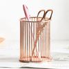 1PC Simple Makeup Brush Storaget Beauty Tools Brush Storage Bucket Desktop Pen Iron