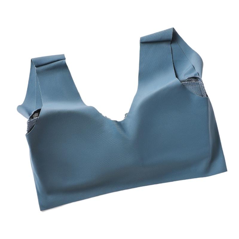 Γυναικείο Δαντελένιο Σουτιέν Μεγάλη Κούπα Μπροστινό Κούμπωμα Εσώρουχα Αθλητικά Τοπ Αμάνικα Χωρίς Ραφές M-2XL Ευρωπαϊκό Μέγεθος