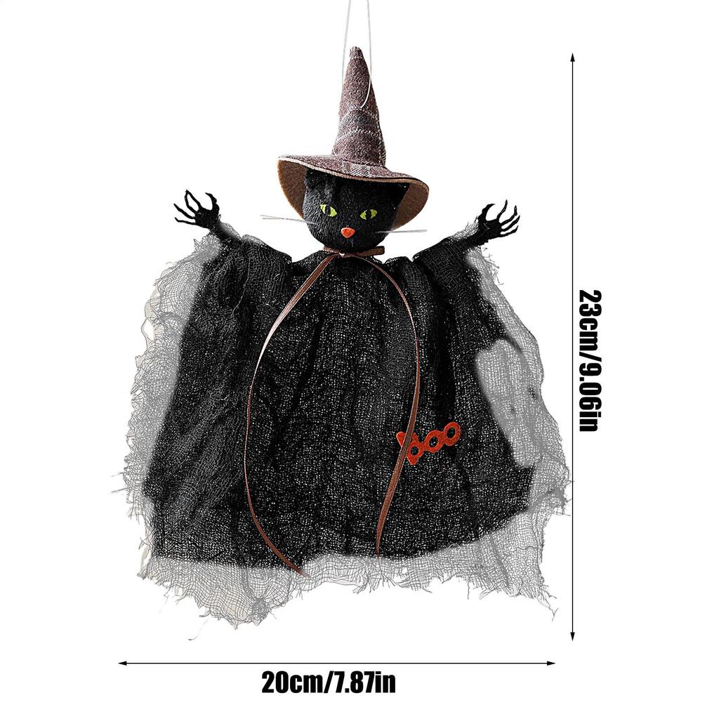 Cute Halloween Witch Pendant Halloween Decoration Home Decor Pumpkin Ghost Witch Hanging Pendant Halloween Creative Gift
