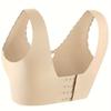 Europejska i Amerykańska Bielizna Bezszwowa w Dużych Rozmiarach Damska Zbierająca Zapobiegająca Opadaniu Bez Fiszbin Biustonosz dla Dziewczyn z Nadmiarem Tkanki Tłuszczowej na Piersiach