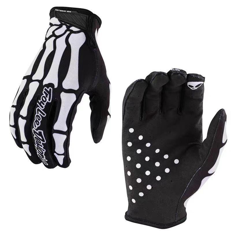 TLD Multi-Color Mountain Biking Wear-Resistant Long Finger Gloves - 5 Colors