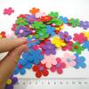 100 piezas Kit de Manualidades de Flores de Fieltro DIY de 28 mm para Niños Proyecto de Artes y Manualidades de Jarrón de Flores Divertido DIY