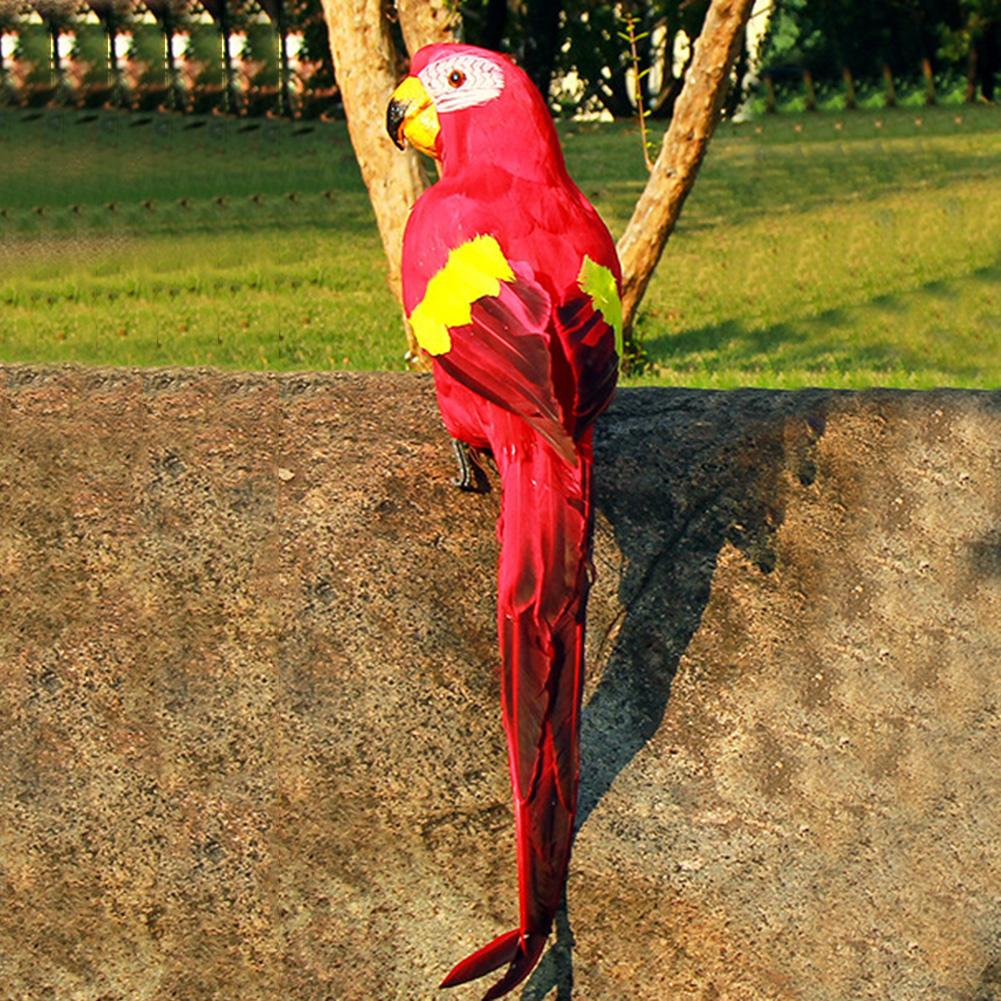 Artificial Parrot Shop Window Photography Christmas Party Simulation Fake