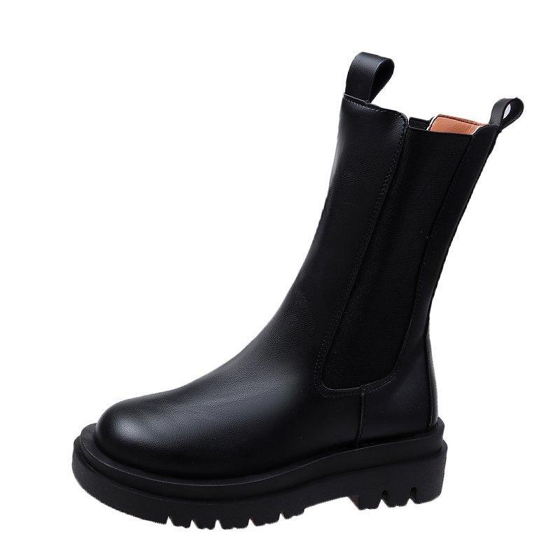Chunky Boots Woman Shoes Winter Luxury Brand Designer Chelsea Heel Female Platform Boots Lasdies Fashionrt64