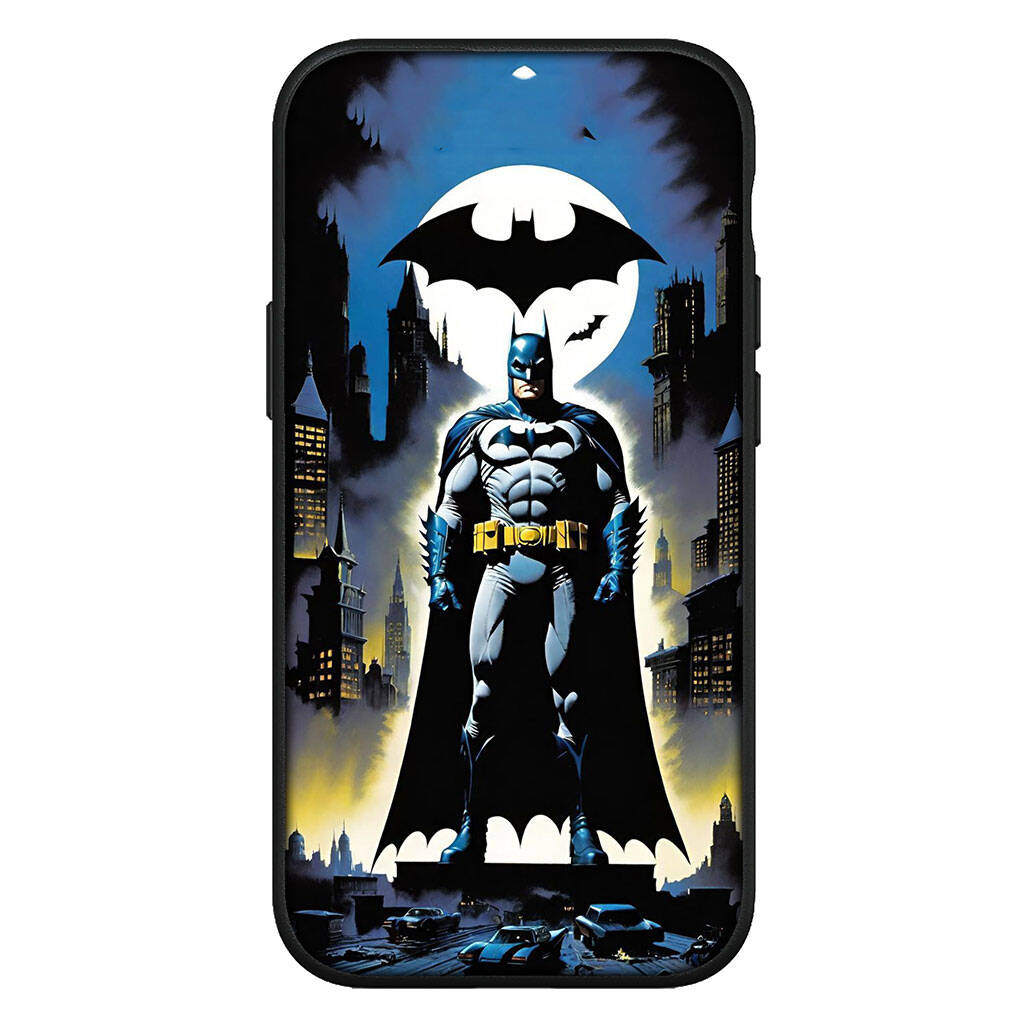 for Samsung Galaxy S25 S24 S23 S22 Ultra FE Plus A37 A57 A56 A55 A06 A16 A15 A36 A26 A35 A05 A25 A54 A34 Phone Case Poster Bruce Wayne Batmans Bat Man