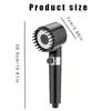 1PACK Wear Spray Middle Vertical Stripe Shower: Pressurized Shower Shower Head Household Bathroom Bath