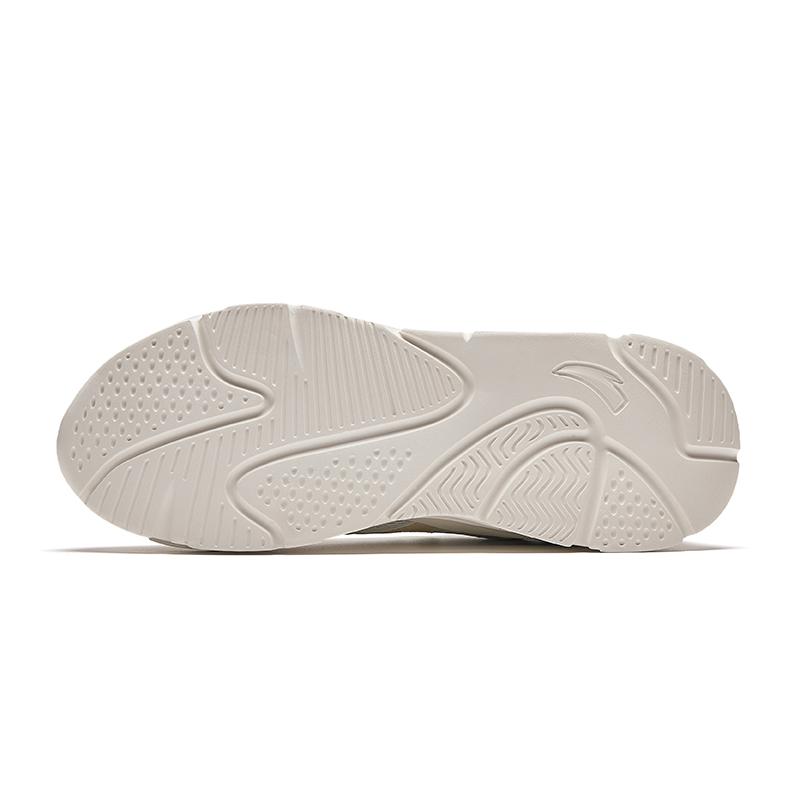 Anta Little Millennium Cushioning Slip Resistant Low top Casual Shoes Men's White Green Sneakers 912348826-12