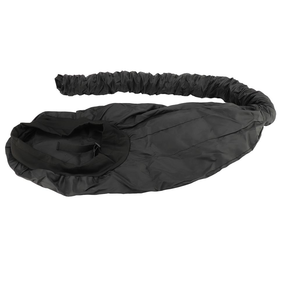 Przenośny czepek do suszenia włosów Duży czepek z wentylacją do głębokiej odżywki i zabiegu olejowego Czarny