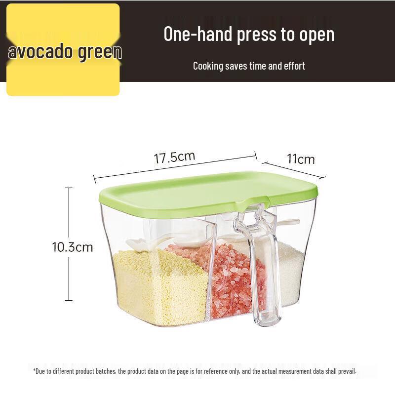 Multi-Compartment Retractable Kitchen Seasoning Box