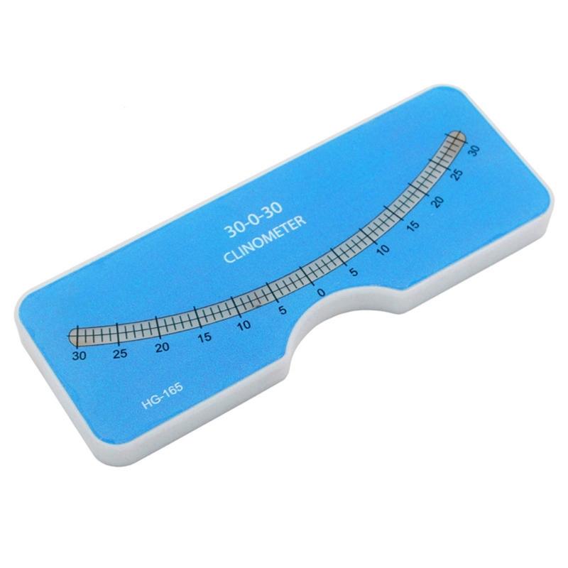 

Medical Evaluation Measuring Meter Tool 0-30° Back and Spine Scoliosis Diagnosis Tool Scoliometer for Adults Children 1
